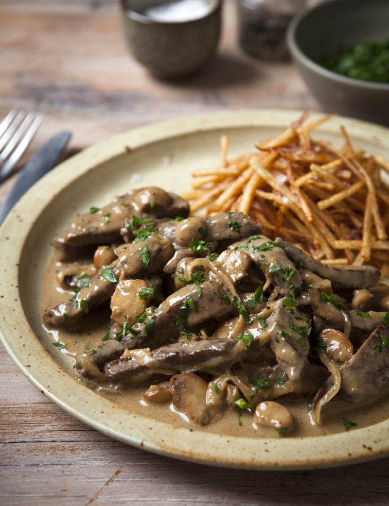 Om nom beef stroganoff!